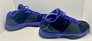 2015 Nike Air Jordan 5 Am Shoes Sneakers Black/Purple 807546-007 Men’s Size 9.5 - Picture 1 of 11