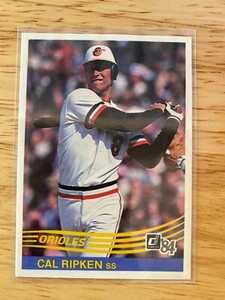1984 Donruss CAL RIPKEN                      B