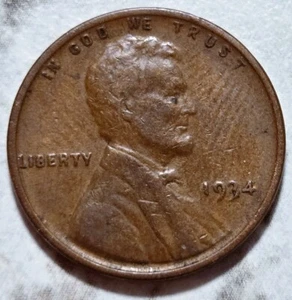1934 P Wheat Penny Free S&H BIN194 - Picture 1 of 2