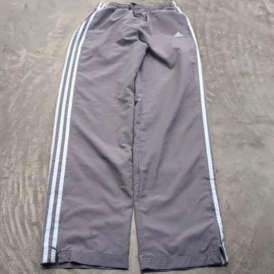 Calça de atletismo Adidas listrada vintage Y2K feminina tecnologia skate folgado grunge fofa pequena - Imagem 1 de 4