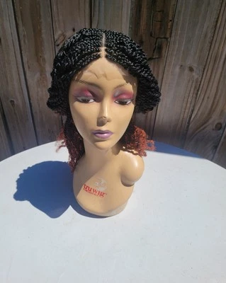 Pelucas Dreadlock Pelucas Trenzadas para Mujer Peluca de Cabello Trenzado Torcido Rizado Foto 1 de 4