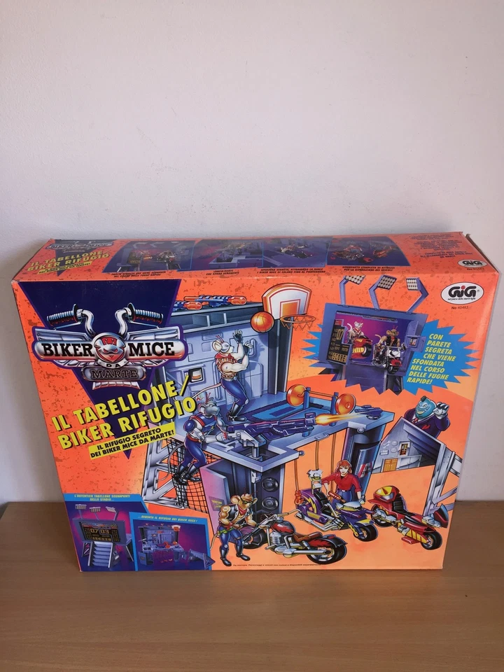 Galoob Biker Mice da Marte IL TABELLONE BIKER RIFUGIO MIB 1994