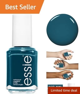 Professional Quality Turquoise Nail Polish, 13.5ml - Gel Finish & Chip Resistant - Picture 1 of 8