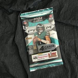 2024 PANINI - PRIZM NFL - RETAIL PACK - 4 KARTEN - SEALED PACK - Bild 1 von 1