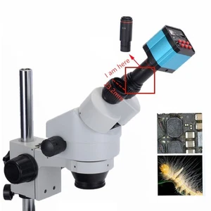 SW380T Magnification Trinocular Compound Microscope W 51MP Camera 51MP - Picture 1 of 12