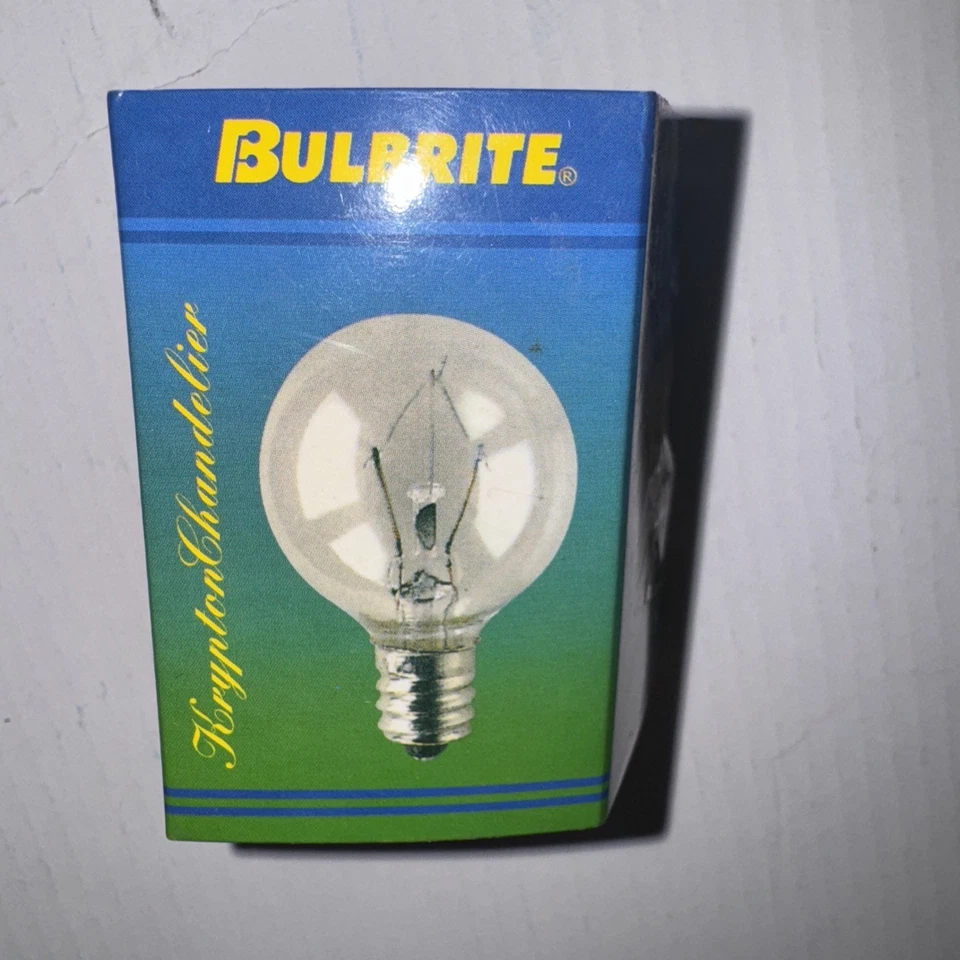 Bulbrite 40W 120V Clear Krypton G11 Globe Decorative Bulb, E12 Base - Image 1 of 4