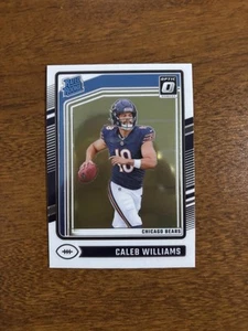 ✨2024 Donruss Optic Caleb Williams Rated Rookie Chicago Bears RC #201 Base - Picture 1 of 4