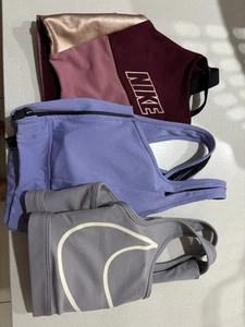 Sports Bra Bundle X3 Nike & Rock Wear 14 L Active Wear - Picture 1 of 10
