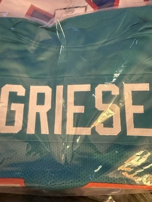 Camiseta deportiva autografiada por Bob Griese de los Miami Dolphins Foto 1 de 3