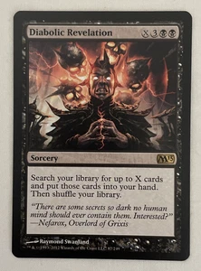 1x Diabolic Revelation Magic 2013 M13 MTG Magic The Gathering LP - Picture 1 of 2