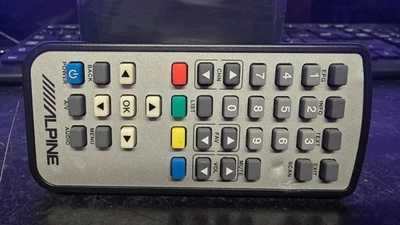 ALPINE RUE-4142 IN CAR FREEVIEW REMOTE CONTROL HANDSET,DVB-T TV TUNER TUE-T150DV - Image 1 of 4