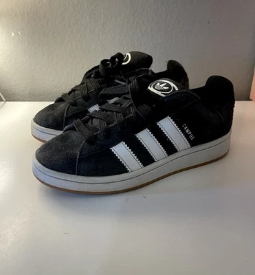 adidas Campus 00s Black White Gum Youth/Women's Size 5.5 Unisex - Image 1 of 4