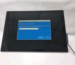 Microsoft Surface Pro 7 Tablet 10a Generazione Core i5 8Gb RAM 256GB SSD Bios Bloccato-17 - Foto 1 di 15