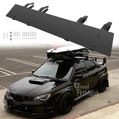 WindShield Roof Rack Wind Fairing Air Deflector For Subaru Impreza WRX STI 08-23 - Image 1 of 4