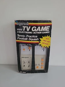 Ingersoll XK 400 Mini TV Spiel Vintage Pong Tennis Fußball Konsole - 70er Jahre - Bild 1 von 5