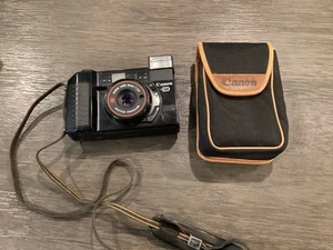 Canon Sure Shot 35mm Point & Shoot Auto Focus Camera 38mm 1:2.8 With Case - Picture 1 of 18