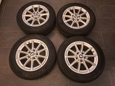 Original BMW 2er F45 F46 Winterräder 16 Zoll 471 V-Speiche 6855080 7Jx16 "NEU" - Bild 1 von 4