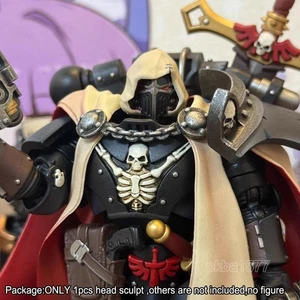 Delicada figura de acción pintada con cabeza de hombre con capucha esculpida para Joytoy Warhammer 40k - Imagen 1 de 1