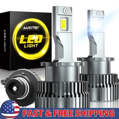 D4S D4R LED Headlight 6000K Bulb Super White HID Xenon Conversion Kit 2/4/6/8X - Image 1 of 4
