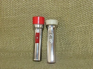 Pair of EVEREADY Pocket Flashlights ~ 3 1/4" tall ~ New AA Batteries ~ Working - Picture 1 of 13