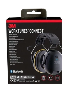 3M WorkTunes Bluetooth Ear Defenders—Inalámbrico, Recargable, Batería de 30 horas - Imagen 1 de 1