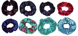 Corbatas de terciopelo trituradas para el cabello soporte cola de caballo Scrunchies de Sherry Nuevo - Imagen 1 de 10