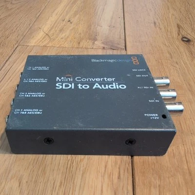 Blackmagic Design Mini Converter SDI to Audio, no PSU.  - Image 1 of 4