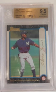 ALFONSO SORIANO 1999 BOWMAN #350 ROOKIE RC GOLD 04/99 BGS 9.5 Gem Mint YANKEES - Picture 1 of 3