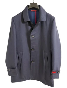 Isaia NWT Iconico Navy Blue Cashmere-Wool Coat, 44 US (54 IT) OR XL, Overcoat - Picture 1 of 12