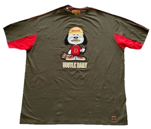 Camiseta Makobi Para Hombre Mangas Cortas Talla 3XB Oliva/Rojo HU$TLE DIARIO PRECIO DE VENTA SUGERIDO POR EL FABRICANTE: $99.99 Nueva - Imagen 1 de 10
