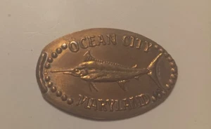 ocean city maryland Schwert Fisch länglich Penny - Bild 1 von 1