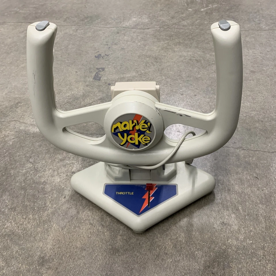 Manhattan Marvel Yoke GS320 Vintage Años 90 GamePort Conector Simulador de Vuelo RARO Foto 1 de 4