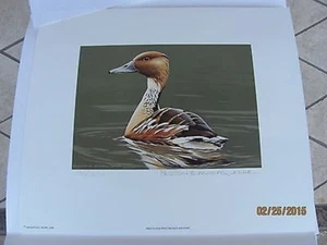 #RW53 1986 Bund Ente Briefmarken Druck mit Folio ohne Stempel #RW53XN25 DSS - Bild 1 von 2