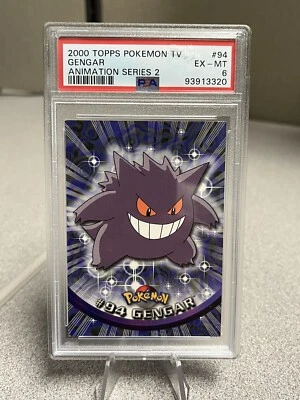 Rare 2000 Pokemon TV Gender #94 PSA 6 - Image 1 of 2