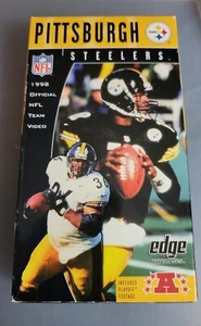 PITTSBURGH STEELERS 1998 Official NFL Team Vhs Great Condition - Picture 1 of 3