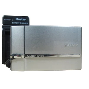 Sony CyberShot DSC-T50 7.2MP Digitalkamera Bundle Silber mit Ladegerät + Akku - Bild 1 von 9