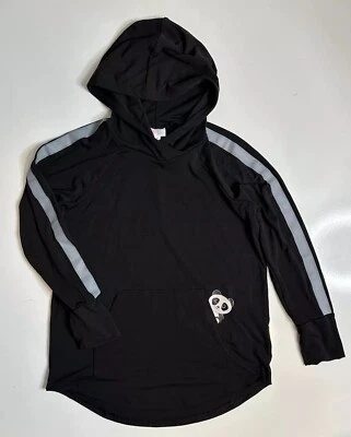 Lularoe Amber Lightweight Athletic Hoodie / Black Panda / Women’s Size Medium - Image 1 of 4