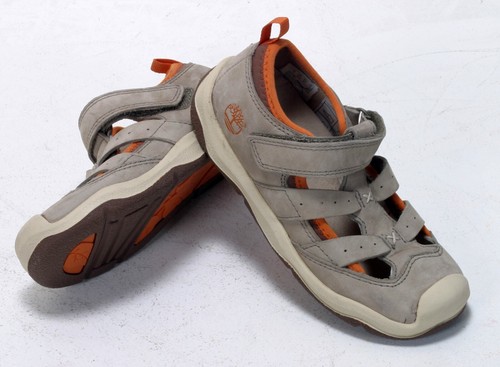 SANDALI DA BAMBINO TIMBERLAND TOT FISHERMAN MARRONE CHIARO ARANCIONE UK1 2 5 EU33 35 NUOVI CON SCATOLA 59760