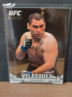 Cain Velasquez #97 2013 Topps UFC Knockout Gold #004/188 - Image 1 of 2