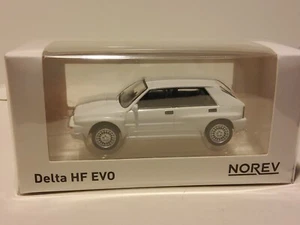 1:43 LANCIA DELTA HF EVO EN BLANCO, MODELO NOREV DIECAST - Imagen 1 de 1