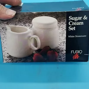 Juego de azúcar y crema - gres blanco - de Furio - Imagen 1 de 7