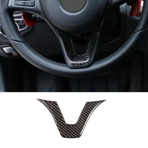 Cubierta del panel del volante de fibra de carbono apta para Mercedes-Benz GLC 2016-2019 - Imagen 1 de 8