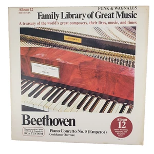 Beethoven – Piano Concerto No. 5 (Emperor) / Coriolanus 33 RPM Vinyl LP Record - Foto 1 di 6