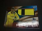 2014 Topps Premier Gold FRASER FORSTER Southampton Jumbo Patch Jersey 10/11