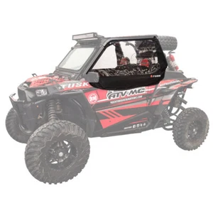 Tusk Zipperless Upper Doors Door Window RZR XP 1000 XP TURBO S 900 1000 - Picture 1 of 8