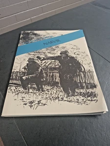 Vintage NARVIK Campaign in Norway 1940 Game Europa GDW 1974 COMPLETE & UNPUNCHED - Picture 1 of 20