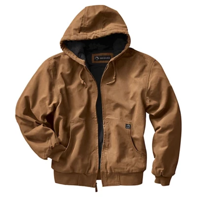 DRI-DUCK  Cheyenne Canvas Diamond Quilted Hooded Jacket  Men's Medium  (CR-du7) - Image 1 of 4