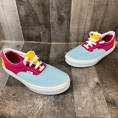 Vans Off The Wall Era Color Block Color Lona Zapatos 721356 Juniors 7 Foto 1 de 4