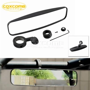 Rearview Center Mirror 1.75" Roll Bar for Polaris RZR 570 800 900 RANGER 500 800 - Picture 1 of 9