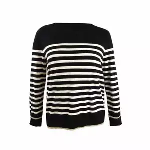 Maglione girocollo donna CALVIN KLEIN a righe con bordo taglia media - Foto 1 di 2